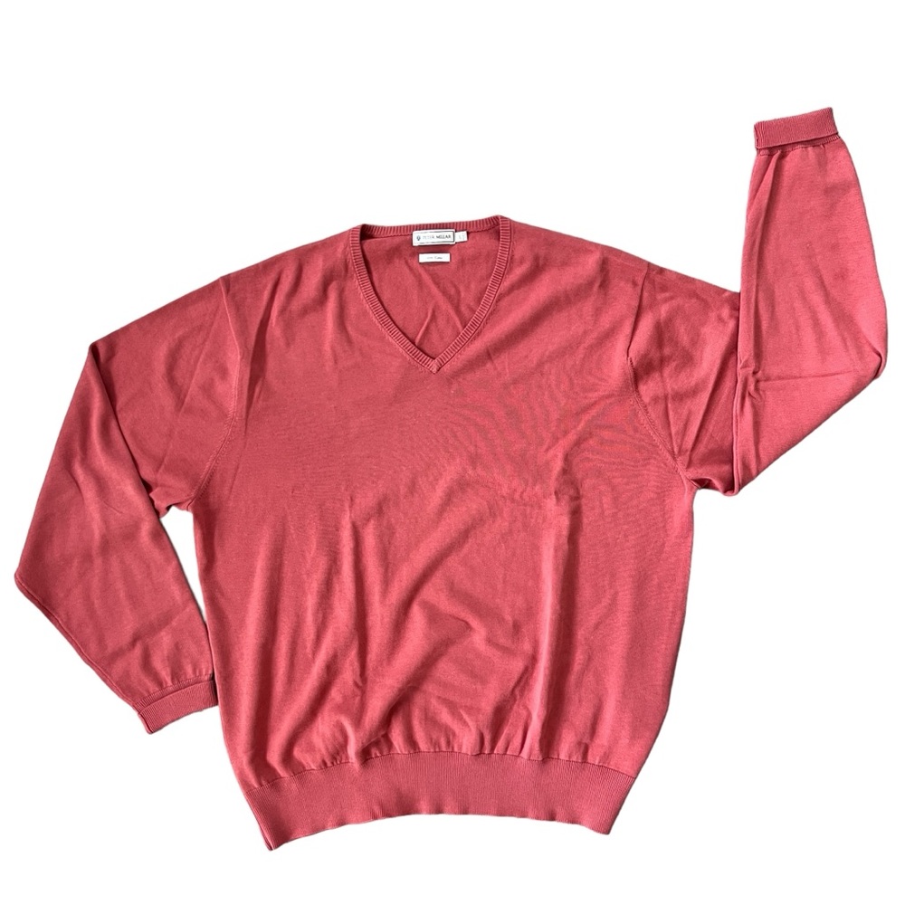 NWOT Peter Millar Excursionist Flex V-Neck Jumper Tailored Fit Size Large